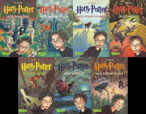 Harry potter taschenbuch - potter, 1-7