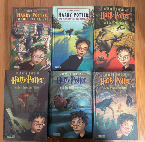 Harry potter 3 7 - harry, 3–7
